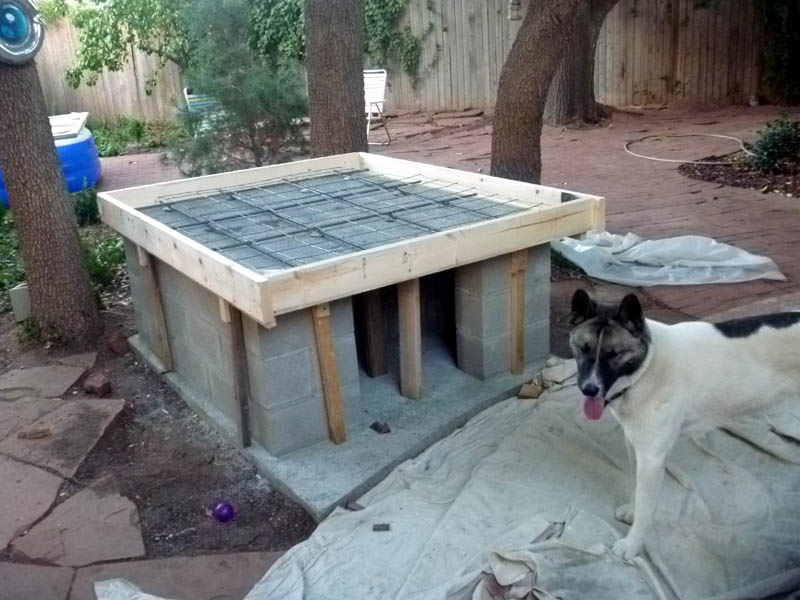 concrete slab form with Nikita