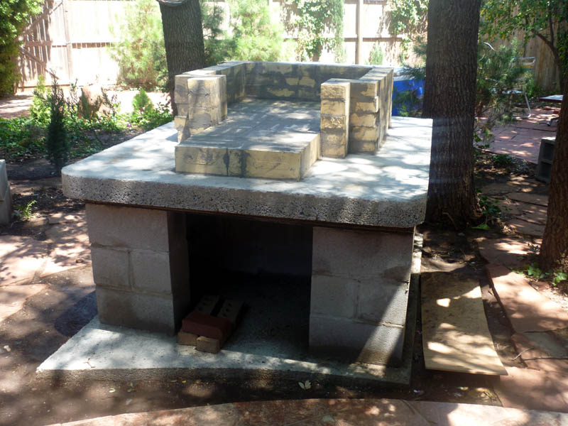 some firebricks laid