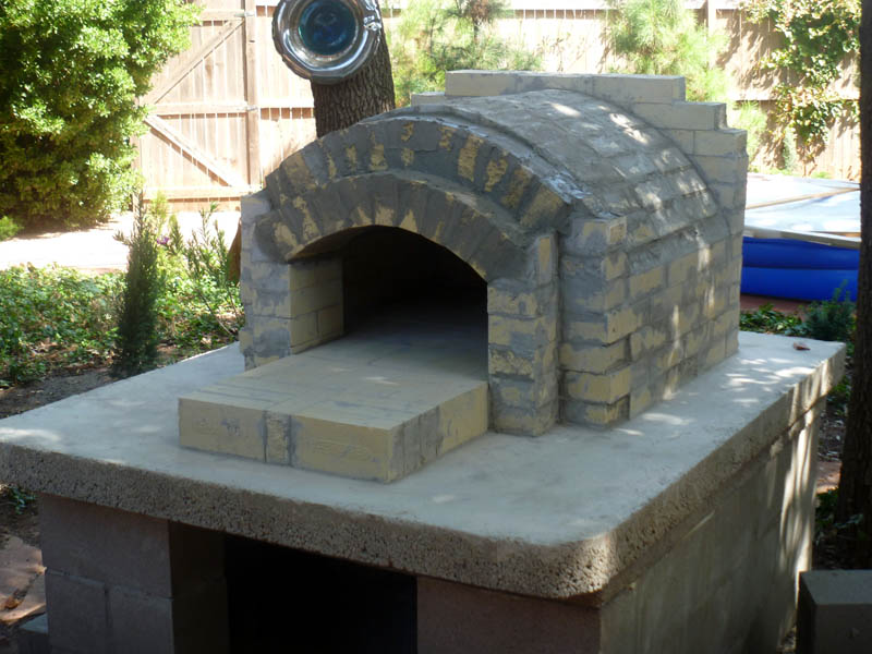 oven with doorway