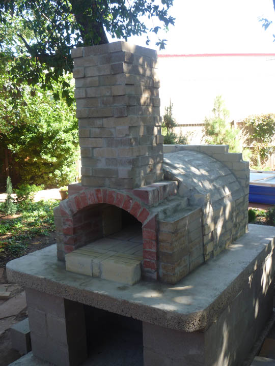 bricked up chimney