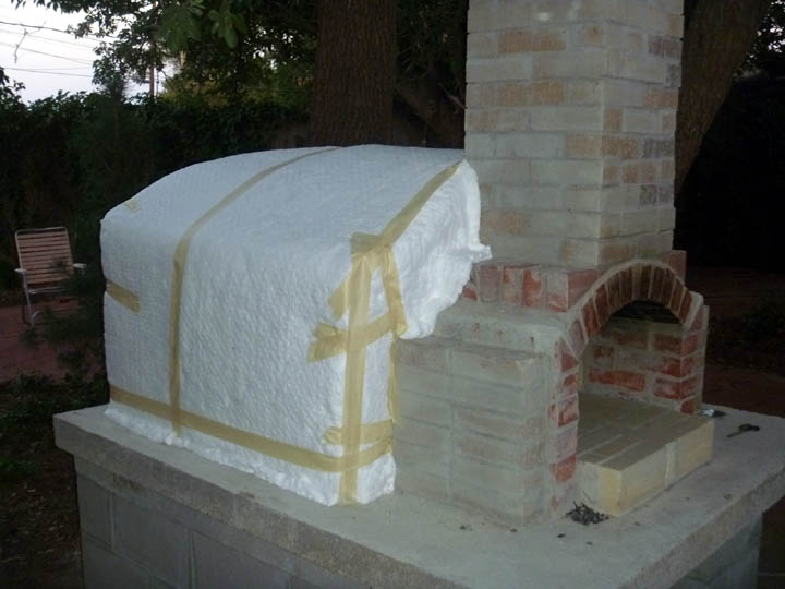 with ceramic wool insulation