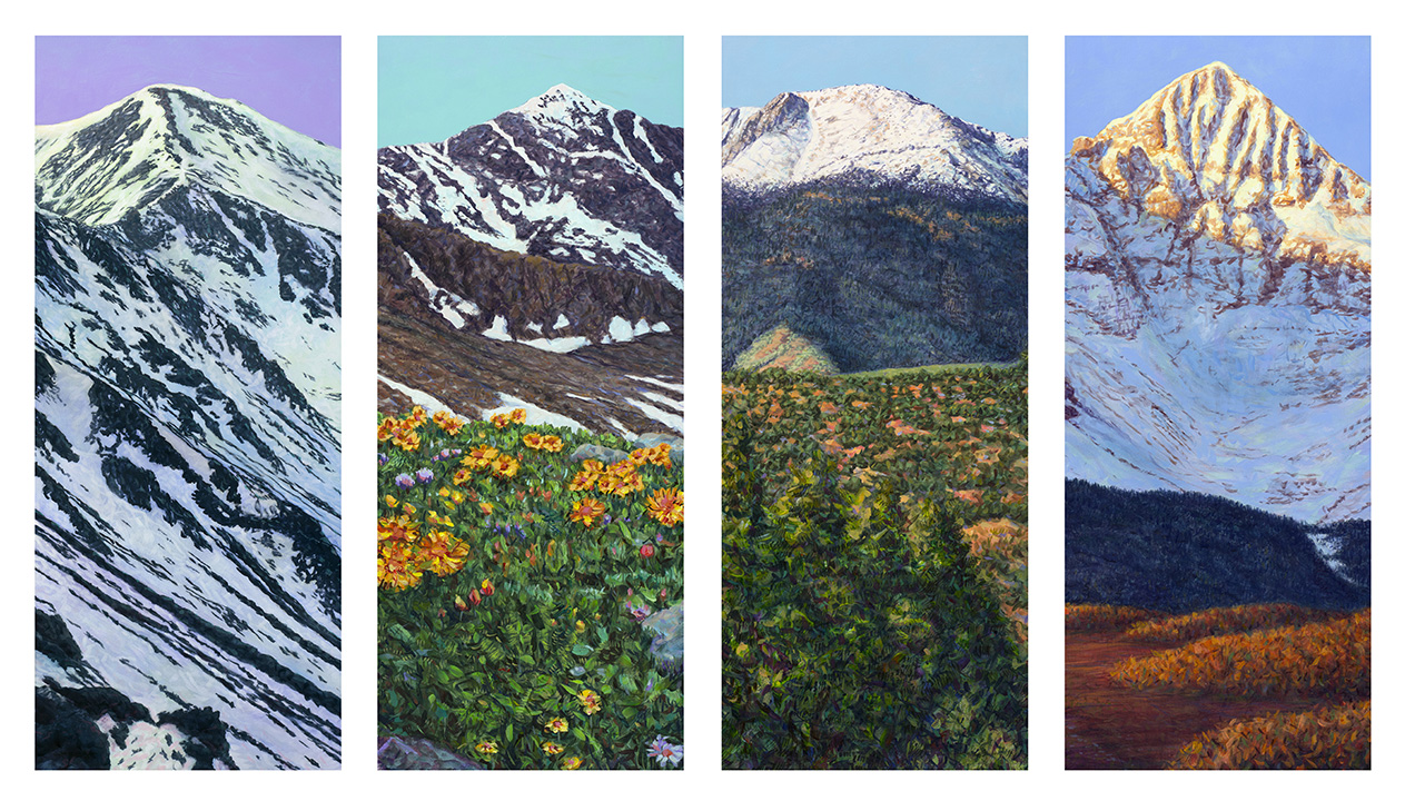 4 Colorado Peaks - 4 Seasons